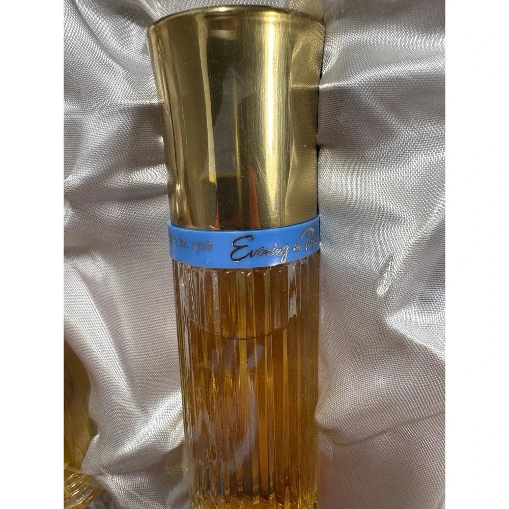 Vintage Evening in‎ Paris Bourjois Set Of 2 Cologne & Spray Perfume In Gift Box